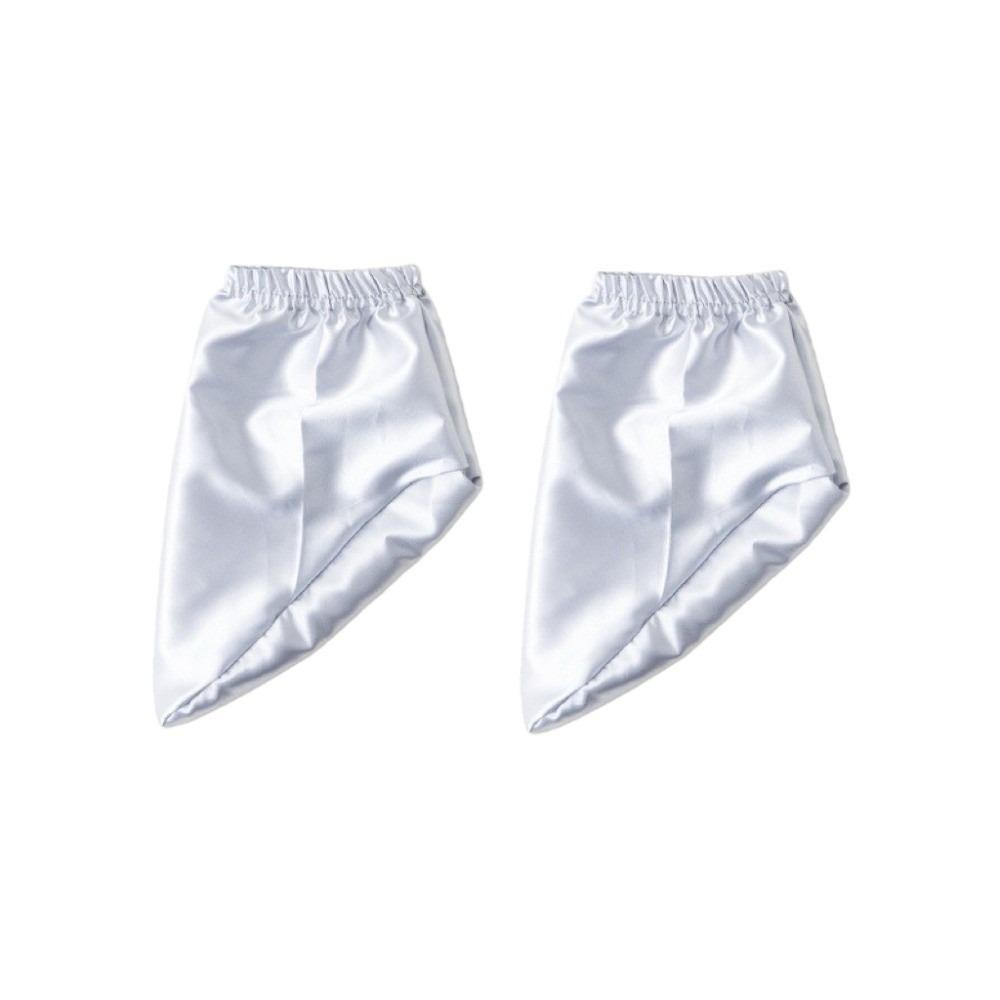 

Night Wear Silk Sleeping Socks Glossy Air Conditioning Socks Hosiery Loose Foot Covers Sleep Time світло-сірого кольору