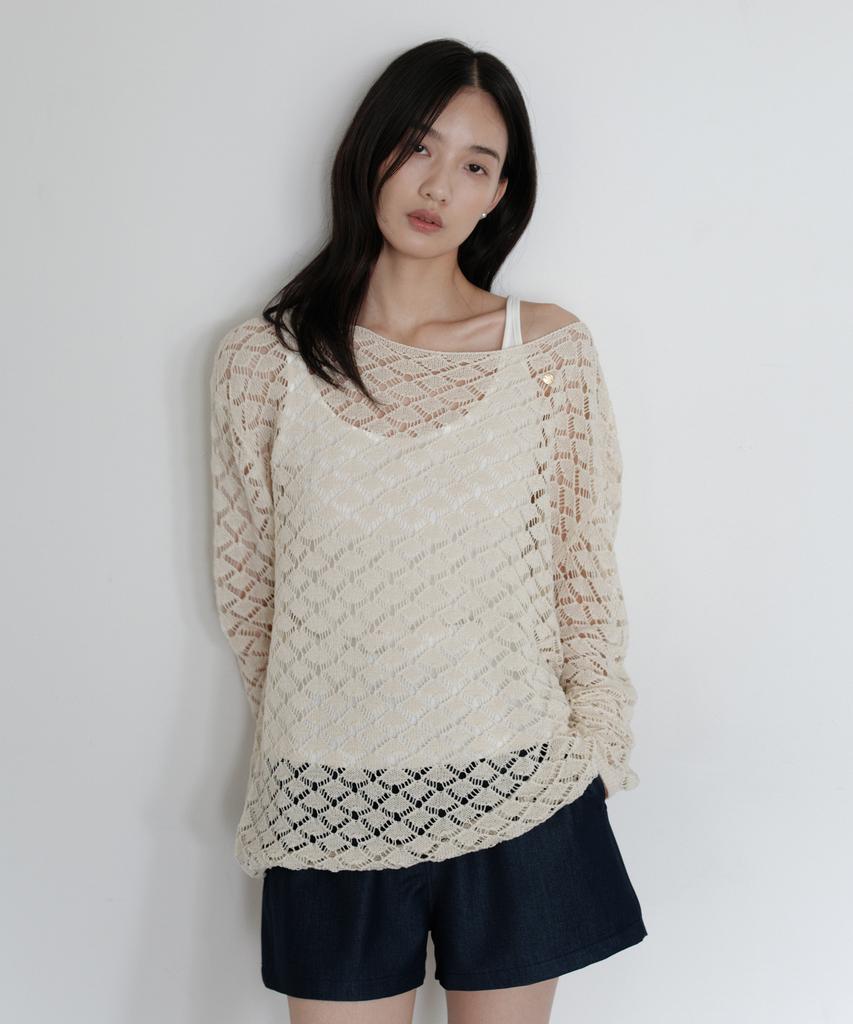 Yulago Skashi Loose Boatneck Knit