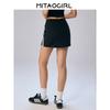 Mitaogirl Kendall High Waist Short Skirt Badminton Tennis Skirt Sports Style Fitness Hip Skirt Yoga Skirt Women