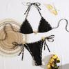 Triangle Cup Tie Starfish Decor Sexy Bikini Two Piece Set Elegant