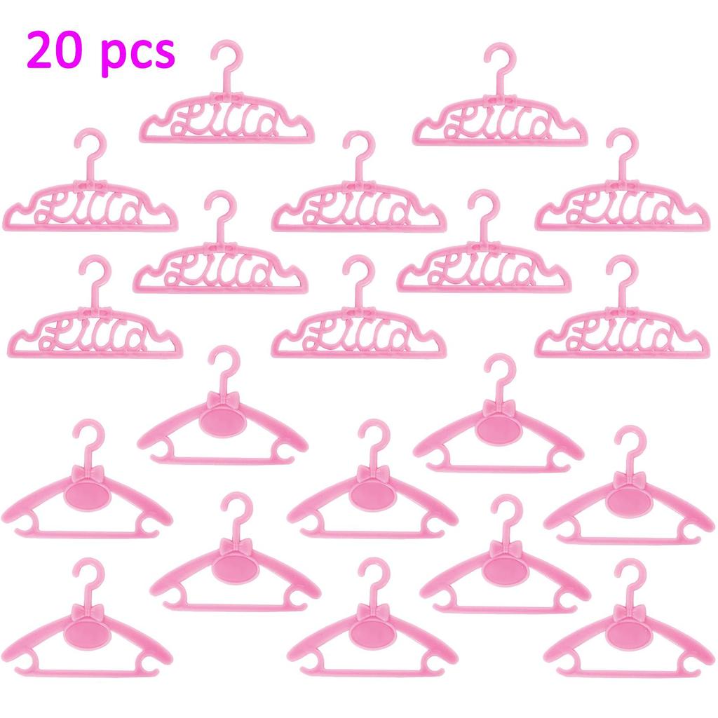 Fashion 11.5inch Doll Accessories Coat Rack Bedroom Storage Clothes Display Stand 30cm Doll Closet Kids Toy Gift