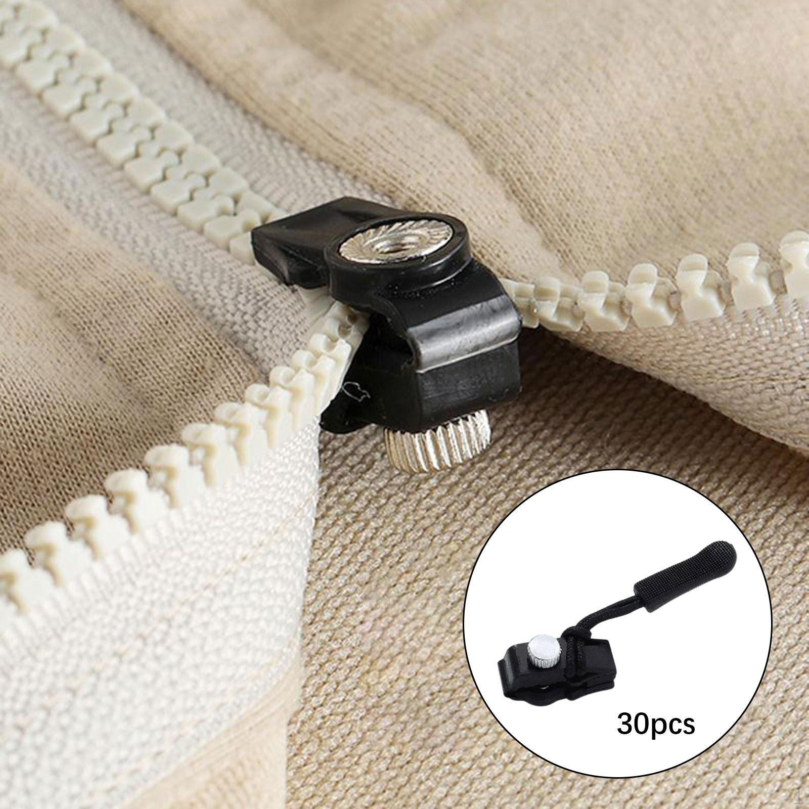 

30 шт. Набор для ремонта молнии, универсальная съемная замена бегунка для брюк S