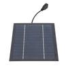 5W Solar Panel Powered Fan for Outdoor Cooling USB Solar Fan Kit for Greenhouse Chicken Coop Dog House