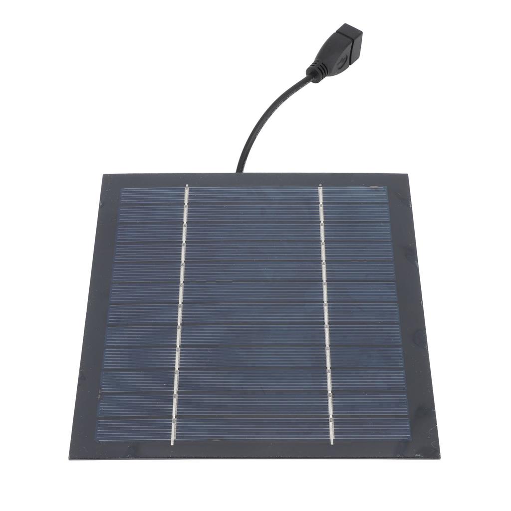 5W Solar Panel Powered Fan for Outdoor Cooling USB Solar Fan Kit for Greenhouse Chicken Coop Dog House