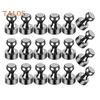 10Pcs Fridge Magnets Metal Magnetic Push Pins Polished Surface Widely Used Refrigerator Magnets Strong Fridge Magnets