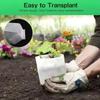 100-500pcs Non-woven Fabric Seeding Bags Plant Grow Bags Seed Nursery Bag Garden Seedling Growing Planter Pots Biodegradable