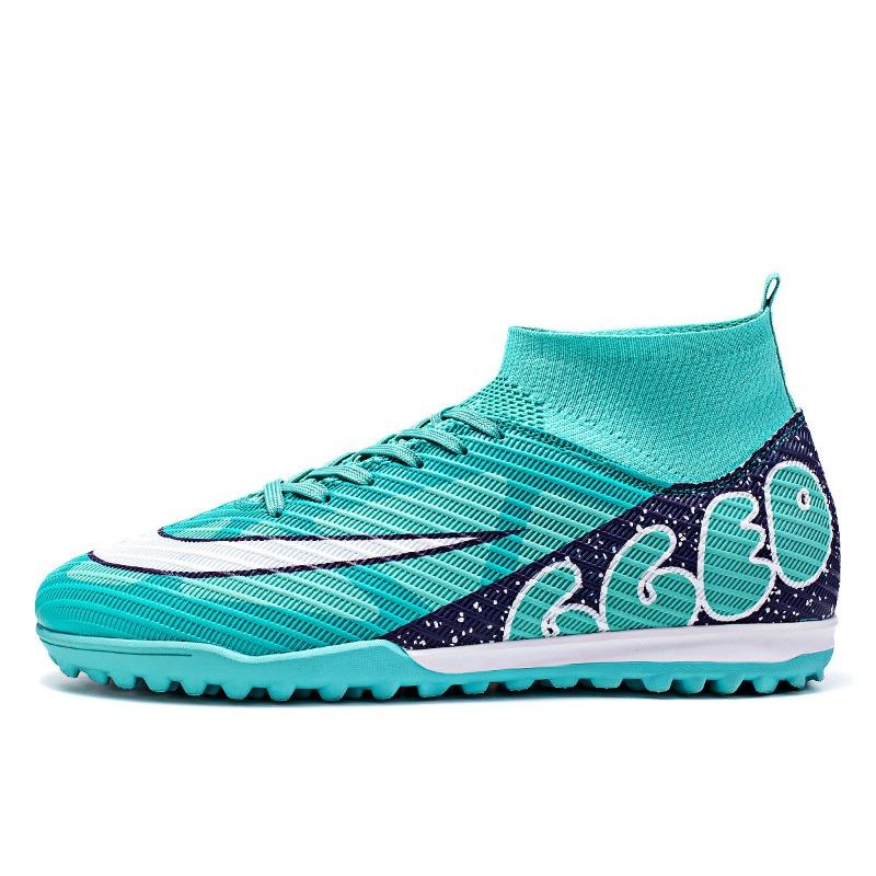 

Футбольные бутсы Высокие с шипами Мужские и женские взрослые детские шиповки Тренировочная обувь (прямые продажи) 45