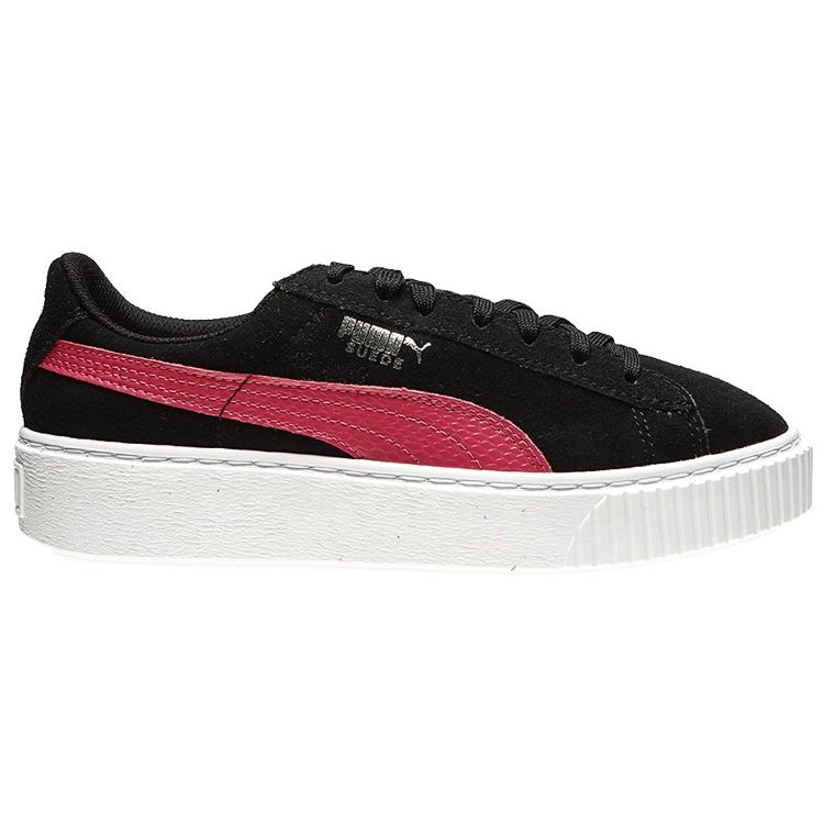 Puma Suede Platform Jr Snake - Black Love Potion Kids Sneakers 363906-01