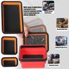 Solid Silicone Magnetic Screw Tray Collapsible Storage Box Portable Tool Holder Magnetic Parts Organizers For Mechanics