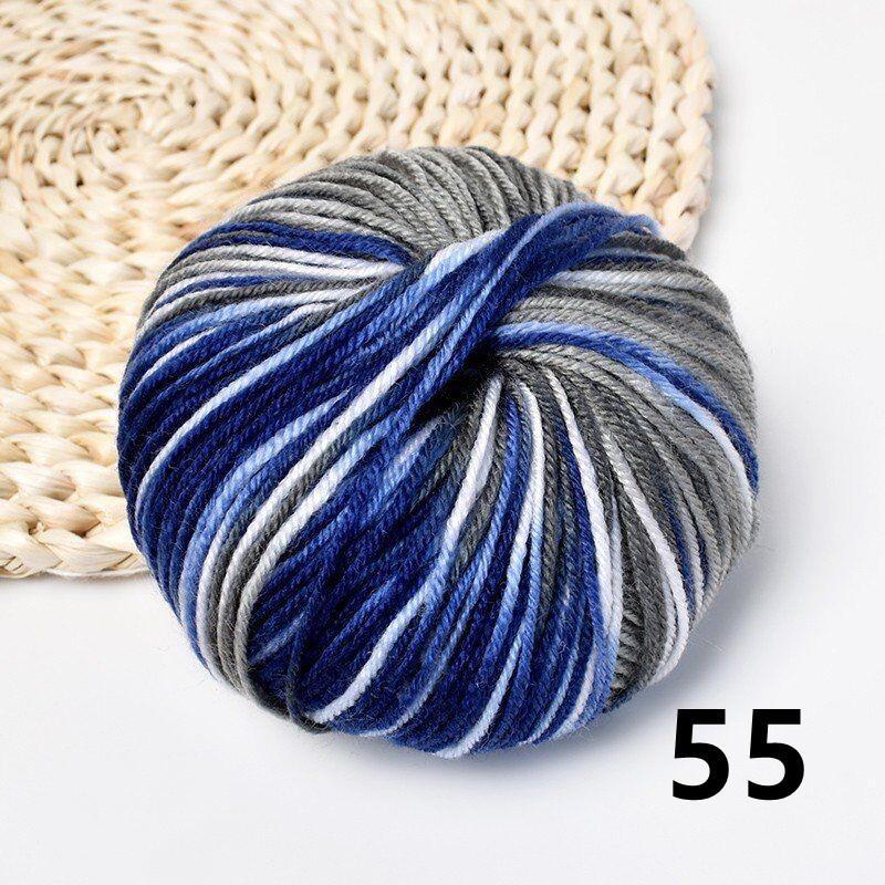 

Линия обуви Fuyi Dyed Wool Acrylic Cotton для ручного ткачества 02