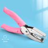 Hole Punch, Hand Portable, Heavy Duty Manual Paper Punch for Cards,