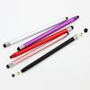 Caneta Stylus 2 em 1 com Pontas de Borracha Caneta Touch Screen Caneta Stylus Capacitiva Fina para iPhone Dispositivo Android Tablet