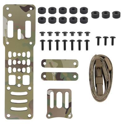IDOGEAR Tactical Modular Holster Adapter Aluminum Mid Ride Kit LSK QLS Plate MC GB-ACC-11