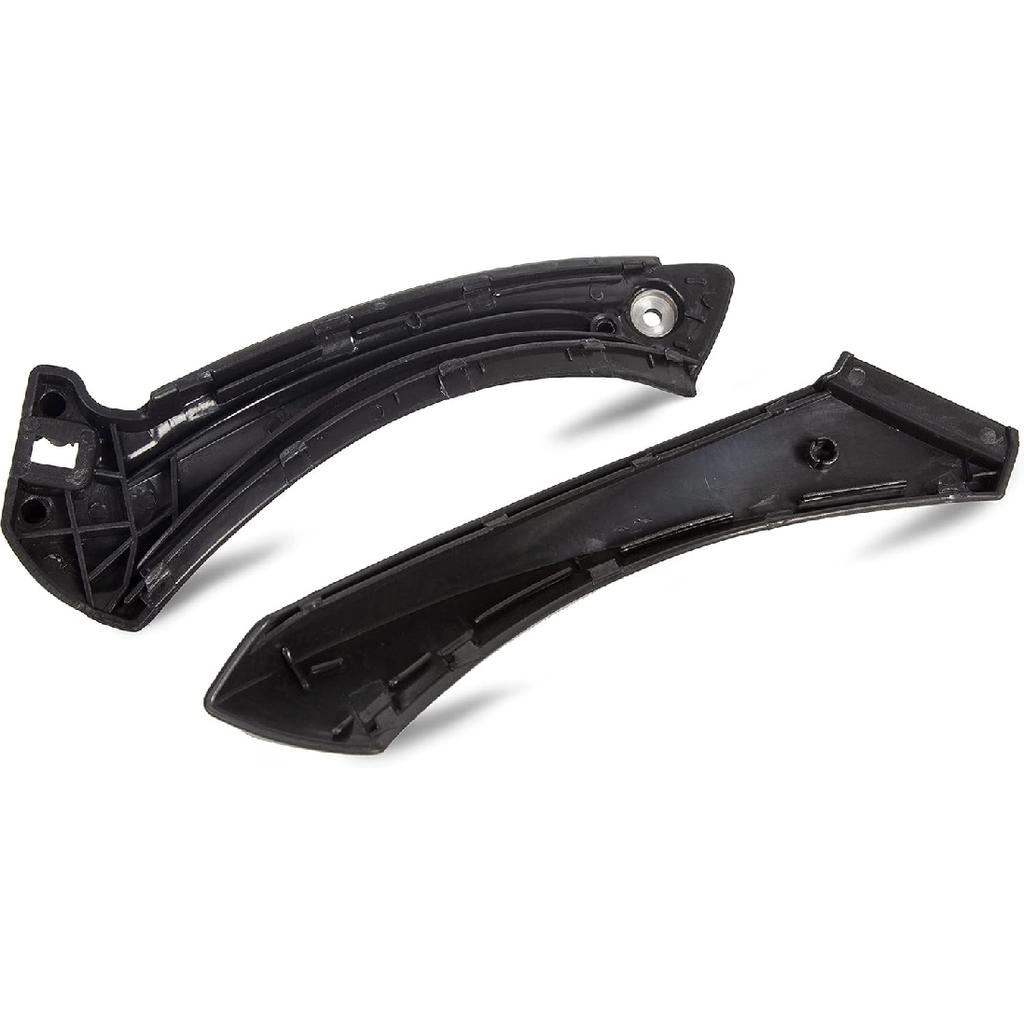 HECASA Inner Pull Door Handle & Door Handle Outer Cover Compatible with 2002-2012 BMW 3 Series E90/E91 ABS Plastic Passenger Side