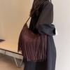 Tassel Design Women'S Hobo Bag Fashion Trend Handbag Suede Shoulder Crossbody Shopping Tote Vintage Commuter Bags Quality