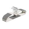 Compact Non-Slip Clothes Hanger - Space-Saving, No-Trace, Anti-Shoulder Bump Drying Rack.