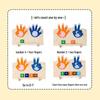 Children's Wooden Math Board: Addition & Subtraction Teaching Aid for Early Learning and Logical Thinking.