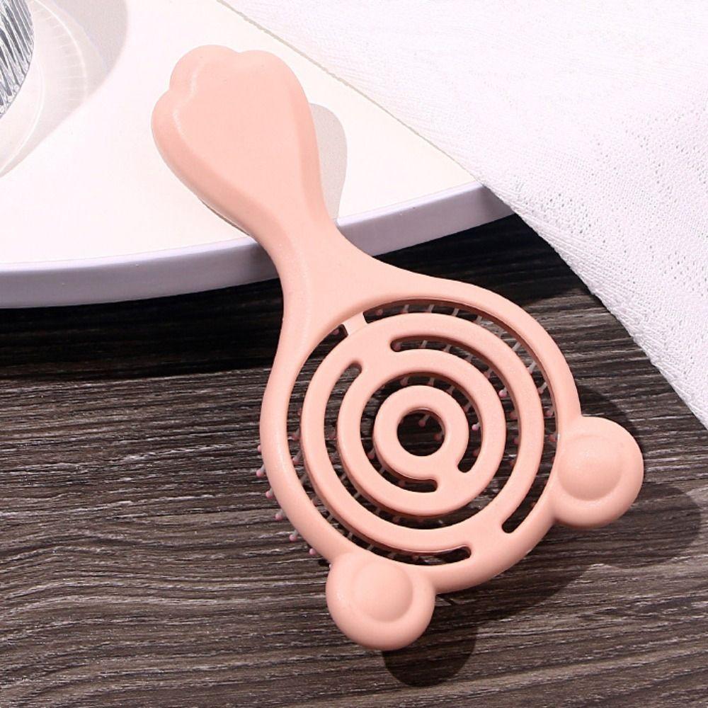 Wet and Dry Massage Comb Soft Pins Styling Comb Portable Children's Hair Combs