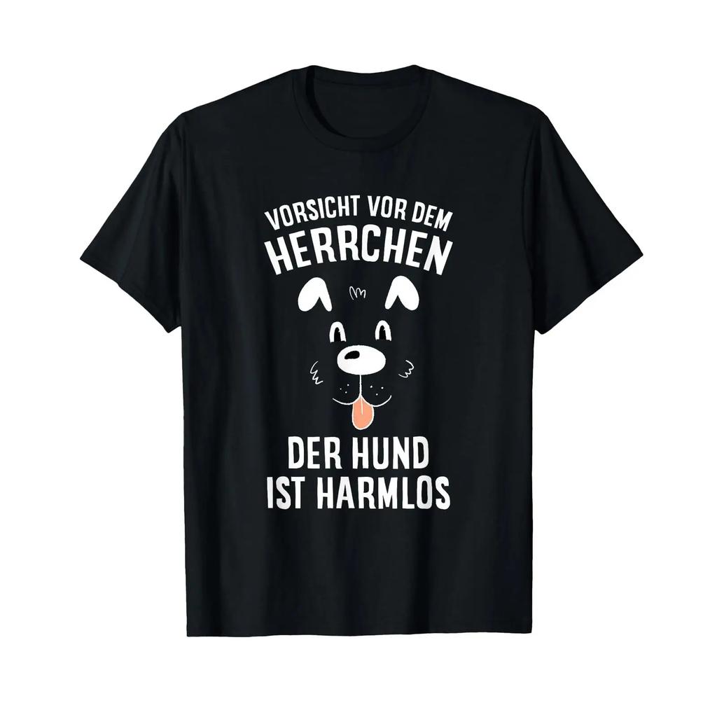 Beware Of The Owner Dog Is Harmless T Shirt Vintage Breathable Top For Everyday Wear Unisex Designer Clothes Streetwear