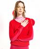 Seunoya 26Ss Wool Wholegarment Two-Way Color Pop Pullover