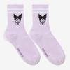 Kuromi Multi Adult Mid-Calf Socks 4-Pair Set