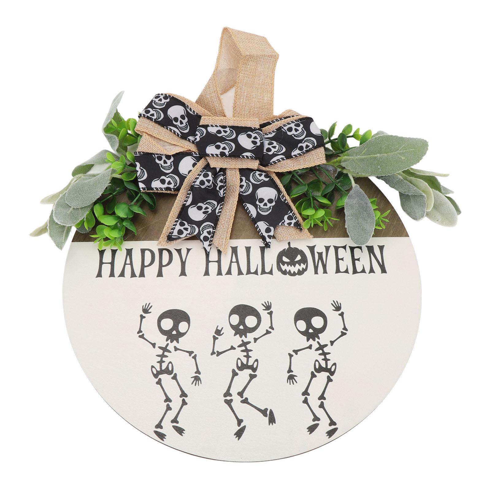 

Череп Приветственная Дверная Табличка Декорация Смешной Ужас Жуткий Подвеска на Входную Дверь для Дома Сада Бара Стены