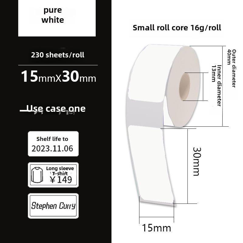 Mini Self-Adhesive Thermal Label Paper for Phomemo D30