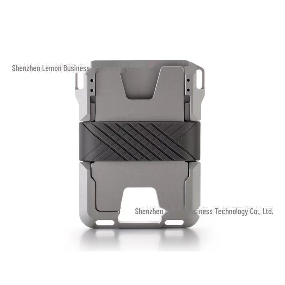 Metal RFID Card Holder - Anti-Theft Aluminum Alloy Wallet for Credit and Bank Cards