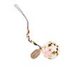 Cherry Blossoms Bring Good Luck Sakura Bell Guardian Charm Keychain Key Ring Jewelry Accessories