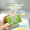Stress Relief Keyboard Toy Sensory Fidget 26 Keys Compact Fun Keychain Ideal Party Favor Small Gift Bag Pendant