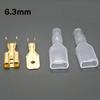 315Pcs Female Male Spade Crimp Terminals  Sleeve Wire Wrap Connector for 2.8mm 6.3mm 4.8mm