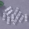 10Pcs Leak Proof Double Helix Medical Sterile Luer Lock Adapter Transparent Plastic Syringe Connector For Veterinary Medical