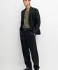 Masimodutti 100% Linen Tailored Suit Pants