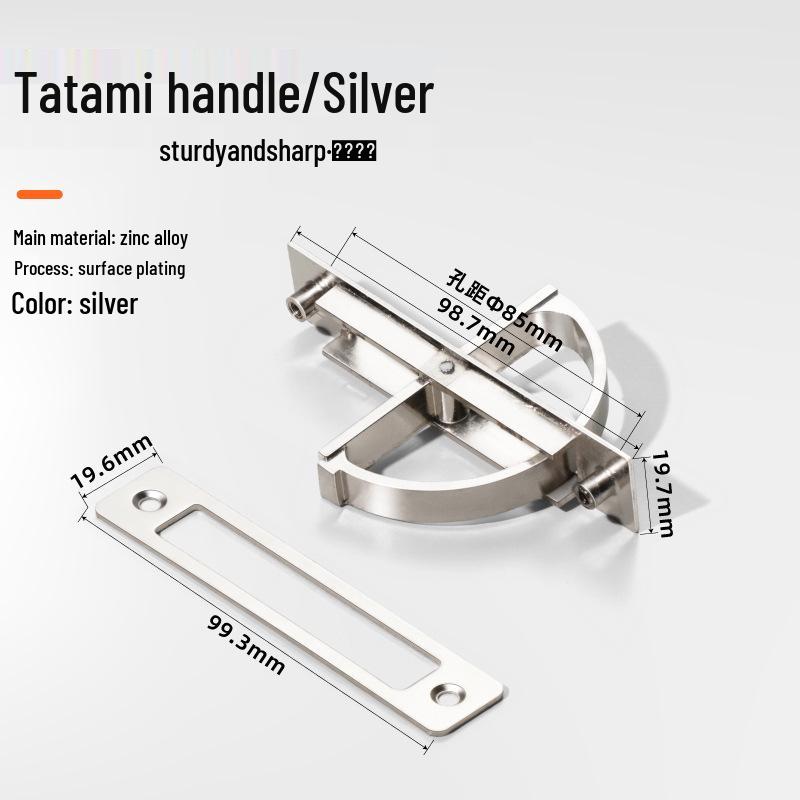 

Tatami Hidden Hardware Drawer and Cabinet Handle