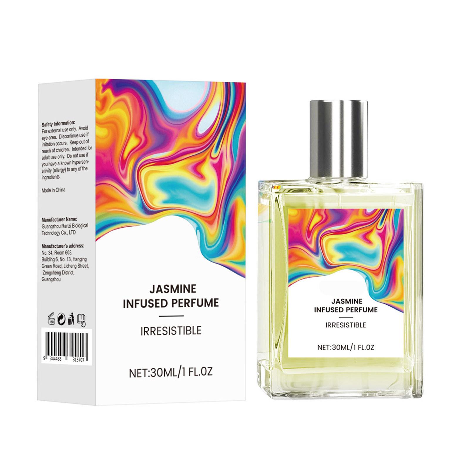 

30 мл Жасминовый парфюм для женщин Спрей для тела без спирта Стойкий аромат для свиданий, работы, вечеринок и праздничного отпуска One Size жёлтый