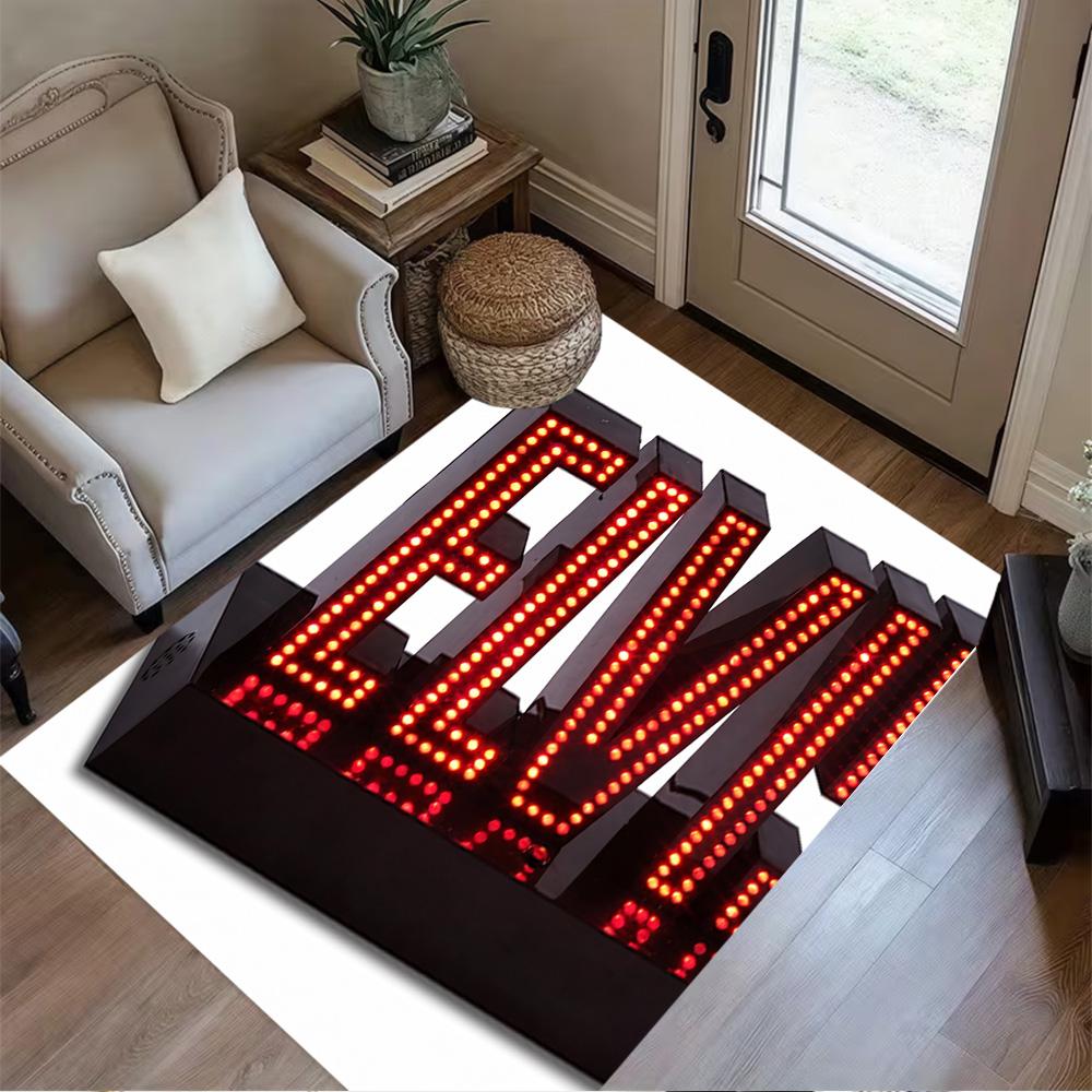 Elvis Presley Performance Floor Mat Perfect for Kitchen Foyer Playrooms Living Rooms Antislip Carpet Office home decor Gift for Festivals