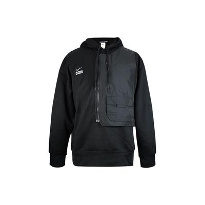 Solid Color Sleeveless Hoodie Design Casual Sportswear Men Hoodie Black DJ0750-010