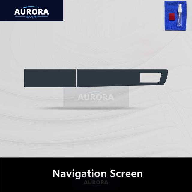 For PORSCHE TAYCAN 19-21 Car Interior Center Console Transparent TPU Protective Film Anti-scratch Repair Film Accessories Refit