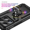 For Xiaomi 15 Pro Case PC+TPU Phone Cover with Rotary Ring Kickstand