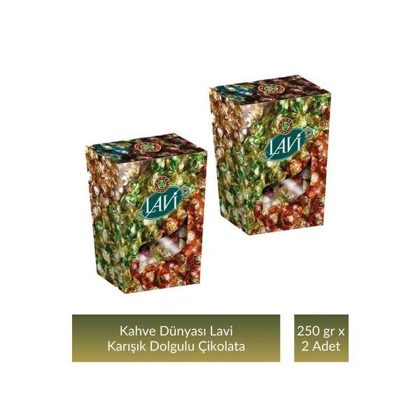 

Coffee World Lavi Шоколад зі змішаною начинкою 250 гр X 2 шт