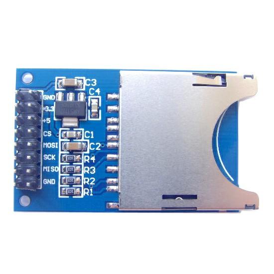 

SD Module SD Card Module SD Storage Module [Factory Direct] 10*10*2 білий