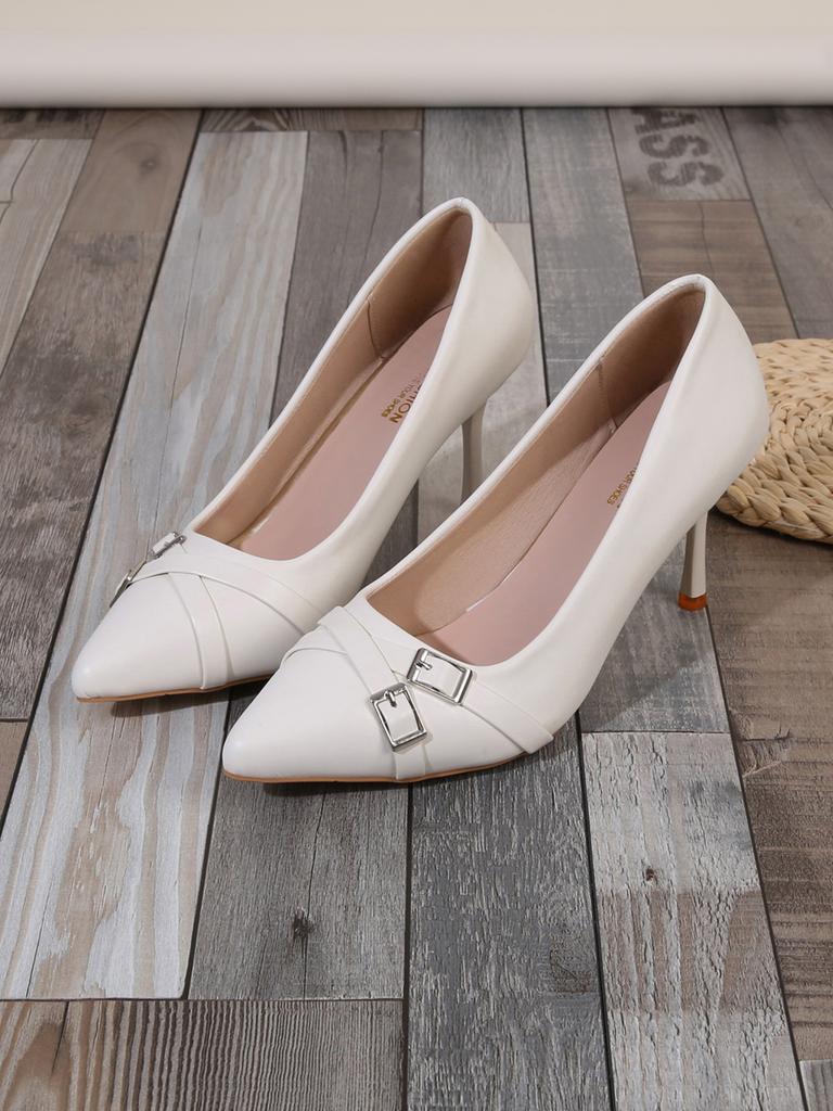 Fashion High Heels Women Sexy Sandals Pointed Toe Slingback Shoes 2024 Summer New Slippers Elegant Dress Pumps Cozy Femme Shoes