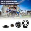 12V 7Pin Trailer Plug Socket Connector Adapter Bracket for Trailer Caravan Towing Towbar
