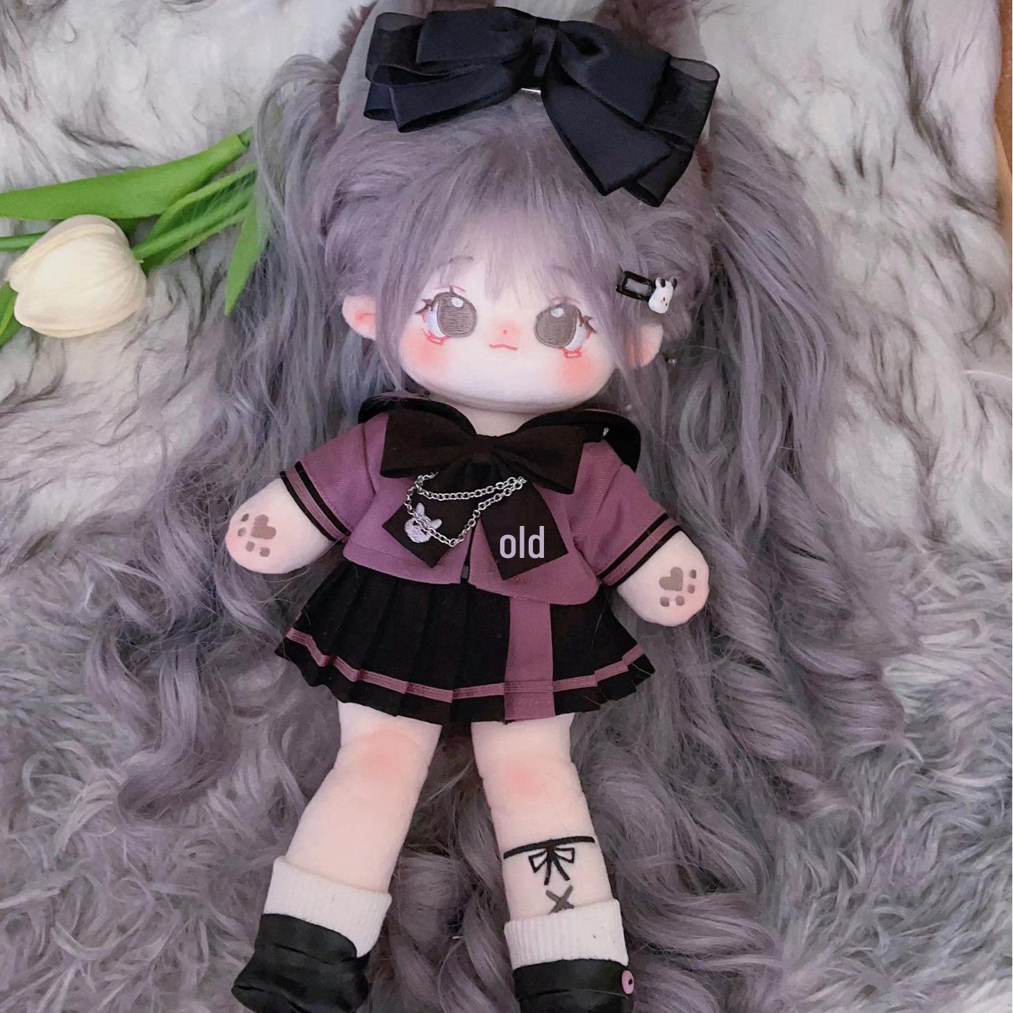 

20cm Cotton Doll Clothes - Campus Sweet and Spicy Set 20cm Doll Clothes