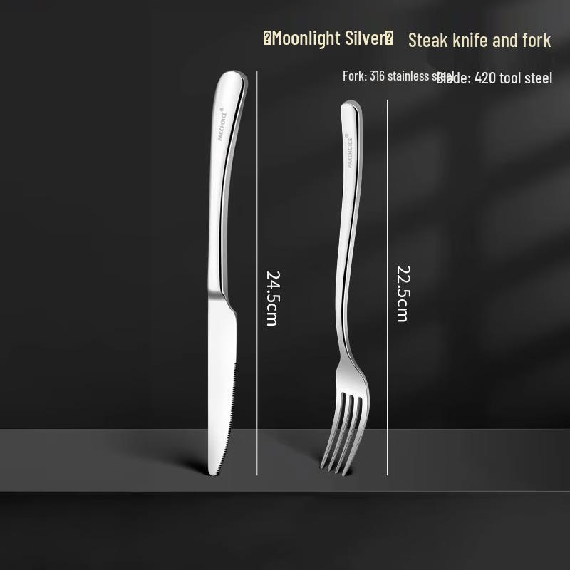 Qiwei Stainless Steel Western Tableware