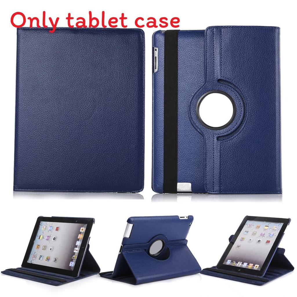 

Apple Ipad Leather Rotatable Case With Sleep Function For Kids And Teens Blue Mini3