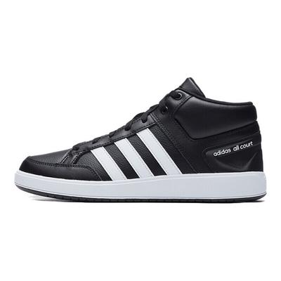 Neo All Court Mid Sneakers Unisex Sneakers Black White H02981