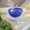 Weber Smokey Joe BBQ 37cm Deep Ocean Camping Feuer Person 1501698 [Amazon Exklusiv] Grill, Durchmesser, Blau, Feuerstelle, 4-6 Kapazität, [10 Jahre Garantie]