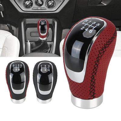 Universal Auto Schaltknauf Stick Kopf Schalthebel Handball Leder Universal für Auto