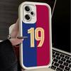 Phone Case for Xiaomi Redmi Note 15 14 13 Pro Plus FootBall Number 7 10 19 Shell 12S 11 11S 11T 5G 14S Soft Silicone Funda
